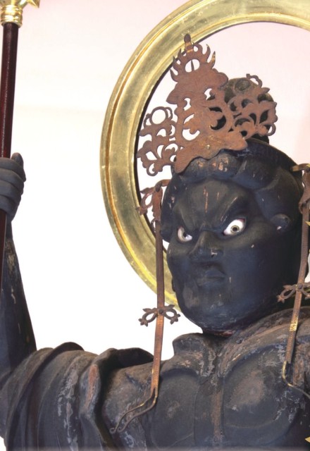 秘仏初開帳「毘沙門天」